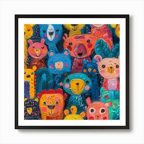 Teddy Bears Art Print