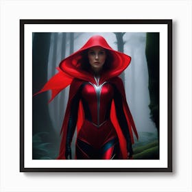 Red Riding Hood Art Print