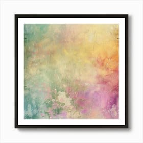 Abstract Watercolor Background 3 Art Print