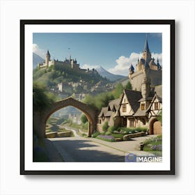 Fantasy Land Art Print