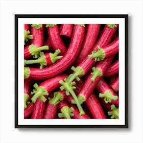 Rhubarb 9 Art Print