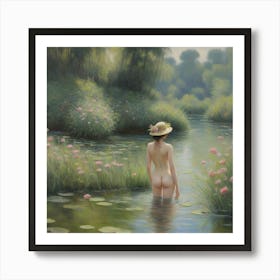 Skinny Dipping #6 Art Print