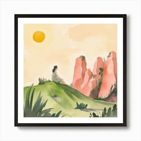 Sunlit Reverie Art Print