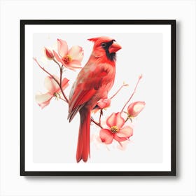 Cardinal Art Print