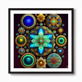 Fractal Art Art Print