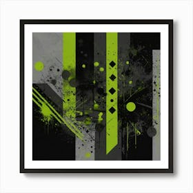 Abstract Piece That Represents Growth Art Print