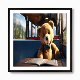 Teddy Bear Art Print