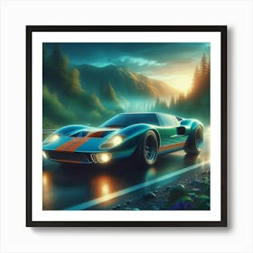 Ford Gt 45 Poster