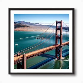 Golden Gate Bridge Art Print