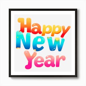 Happy New Year 1 Art Print