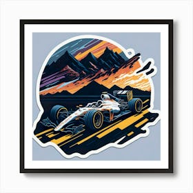Artwork Graphic Formula1 (21) Art Print