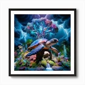 Sea Turtle Art Print