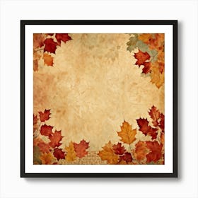 A Vintage Inspired Design That Celebrates Thanksgiving Embodying The Rich Hues And Muted Colors Of (6) 1 Art Print