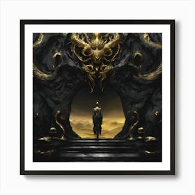Demon'S Entrance Art Print