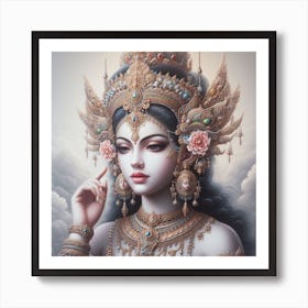 Apsara 4 Art Print