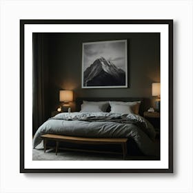 Modern Bedroom 16 Art Print