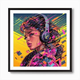 Pixel Art 1 Art Print