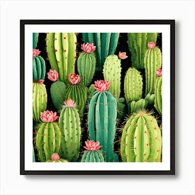 Cactus Art Print