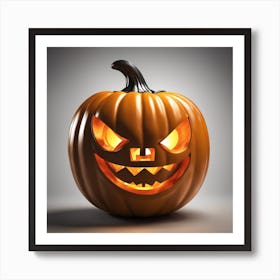 Halloween Pumpkin 5 Art Print