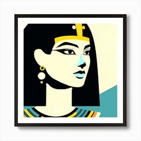 Cleopatra Portrait Artwork 114 Art Print