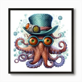 Octopus 11 Art Print