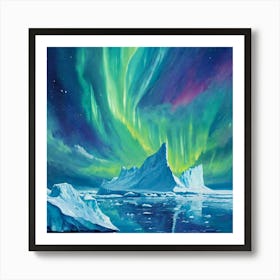 Aurora Borealis Art Print