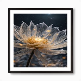 Lotus Flower Art Print