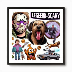 Legendscarry Art Print