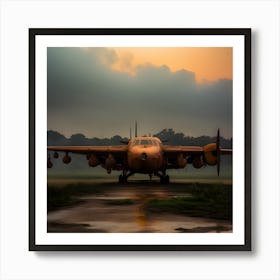 Old Plane Art Print