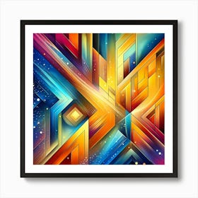 Abstract Painting 211 Art Print