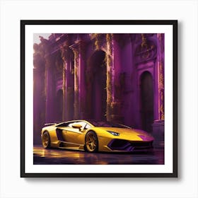 Lamborghini 1 Art Print