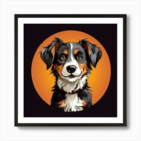 Bernese Mountain Dog 2 Art Print