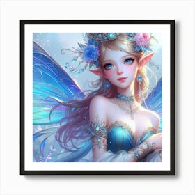 Fairy Hd Wallpaper 2 Art Print