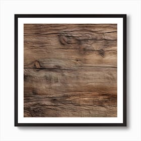 Wood Texture Art Print