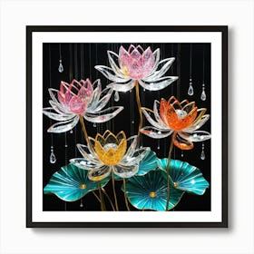 Lotus Flower 2 Art Print