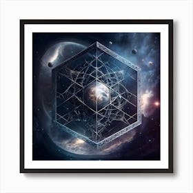 Hexagon Art Print