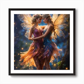 Fairy Lovers Art Print