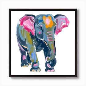 Asian Elephant 03 Art Print