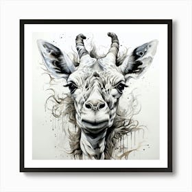 Giraffe 2 Art Print