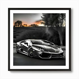 Lamborghini 82 Art Print