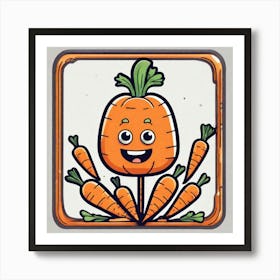 Carrots 37 Art Print