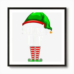 Stinker Elf Matching Family Group Christmas Party Pajama Art Print