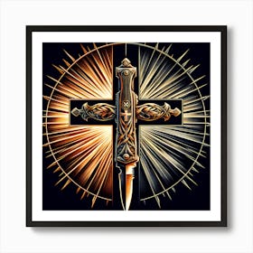 Cross And The Switchblade 1 Art Print