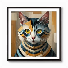 Cat Portrait Art Print