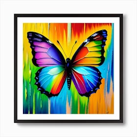 Butterfly Painting 14 Art Print