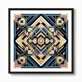 abstract decor Art Print