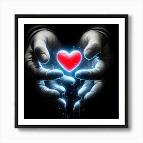 Heart Of Love 8 Art Print