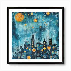 Starry Night 39 Art Print