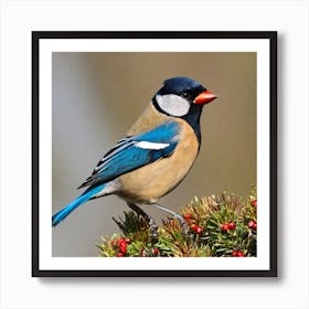 Blue Tit 87 Art Print