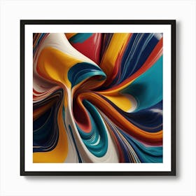 Abstract Painting 5 Art Print